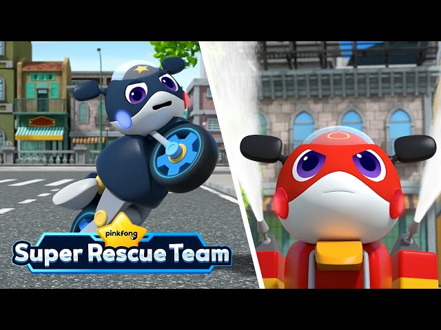 [Song ver.] Little Heroes to the Rescue! | Best Car Songs for Kids | Pinkfong Super Rescue Team