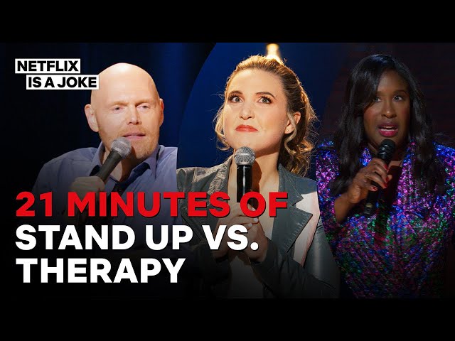 Bill Burr, Sebastian Maniscalco, and more on Stand-up vs Therapy | Netflix