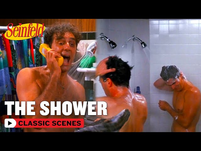 Kramer Experiments In The Shower | The Apology | Seinfeld