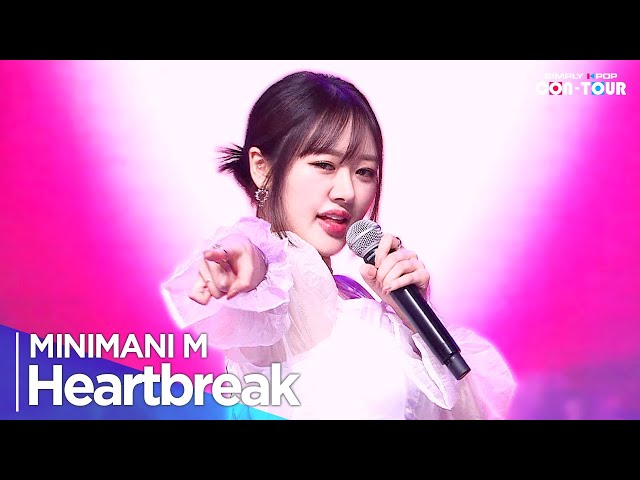 [Simply K-Pop CON-TOUR] MINIMANI M(미니마니 M) - 'Heartbreak (까맣게 타버린 내 맘)' _ Ep.603 | [4K]