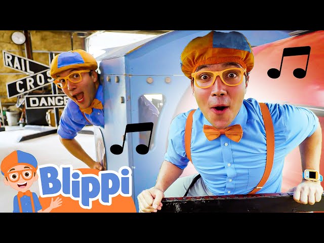 The Train Song! | Blippi Songs 🎶| Educational Songs For Kids