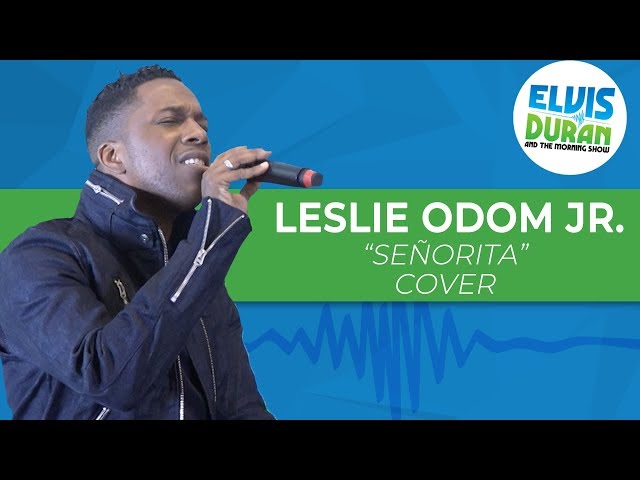Leslie Odom Jr. & Amber Iman - "Señorita" Shawn Mendes & Camila Cabello Cover | Elvis Duran Live