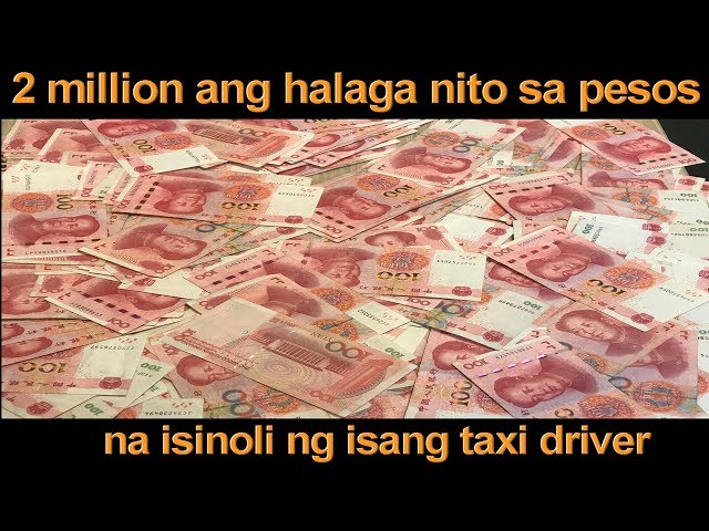 2 MILLION PESOS ISINOLI NG ISANG BAYANI AT MATAPAT NA TAXI DRIVER