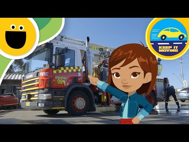 Fire Trucks! | Keep It Moving (Sesame Studios)