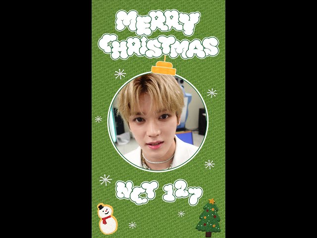 시즈니💚 Merry Christmas🎅❄️ #NCT127