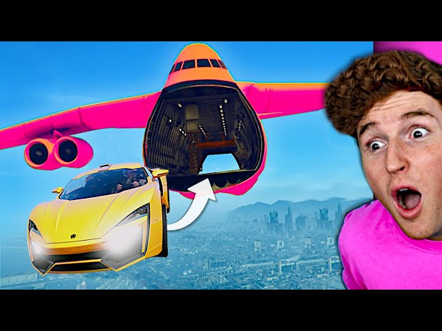 Hitting The IMPOSSIBLE GTA 5 Stunts.. (Ridiculous)