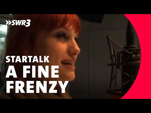 A Fine Frenzy im Interview bei SWR3