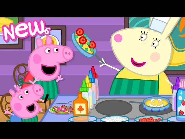 Peppa Pig Tales 🥞 The Fancy Pancake Restaurant! 🍳 BRAND NEW Peppa Pig Episodes