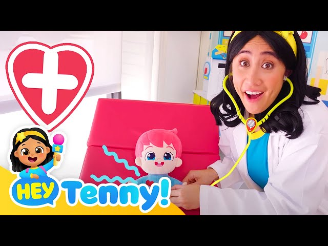 Hospital Play with Bebefinn and Tenny | Educational Video for Kids | Hey Tenny!