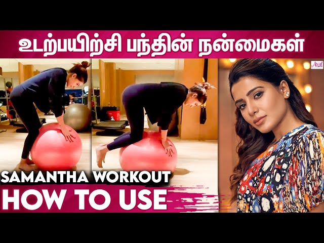 Samantha’s Exercise Ball Workout | Benefits of Exercise Ball, How to use, Fitness