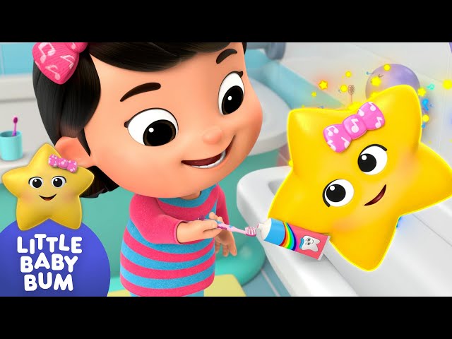Brush Your Teeth Dance⭐ Mia & Dad's Splashy Time! LittleBabyBum - Nursery Rhymes for Babies | LBB