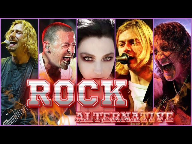 Alternative rock in 2000s🔥🔥Linkin Park, Imagine Dragons, Paramore, Coldplay, Green Day, Evanescence