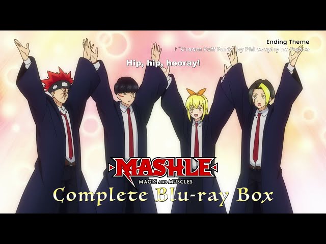 MASHLE: MAGIC AND MUSCLES Season 1 Complete Blu-ray Box | ON SALE NOW