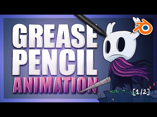 Crash Course: 2D Grease Pencil Animation in Blender [1/2]