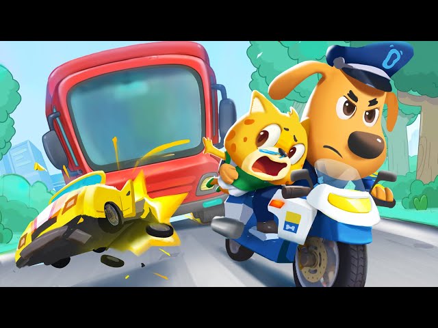 Police Officer Rescues Baby | Kids Cartoon | Sheriff Labrador | BabyBus