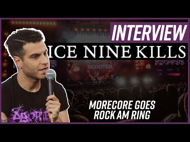 Ice Nine Kills on The Silver Scream 3D and Wurst Vacation | Interview at Rock am Ring 2022