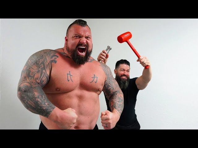 STRONGEST MAN IN HISTORY: *EDDIE HALL* Back Pain HAMMERED Away?