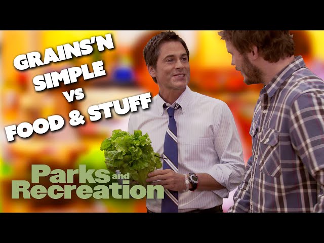 Grain'n Simple Vs Food and Stuff - Parks and Recreation | Comedy Bites