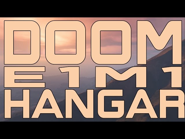 Doom - E1M1 - Hangar Cover
