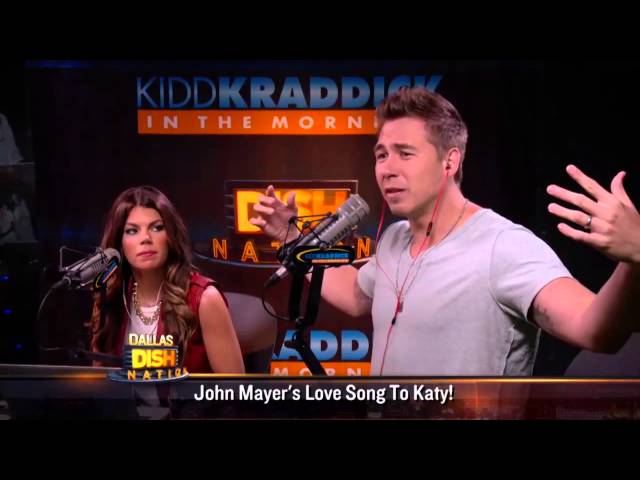 Dish Nation - John Mayer Dedicates Love Song to Katy Perry!