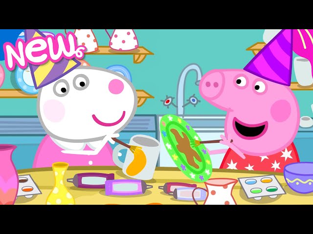 Peppa Pig Tales 🫖 Pottery Painting Party! 🪴 BRAND NEW Peppa Pig Episodes