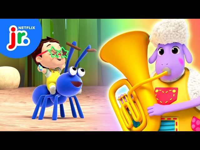 Join the Ants' Musical Marching Band! 🥁🐜 Little Baby Bum: Music Time | Netflix Jr