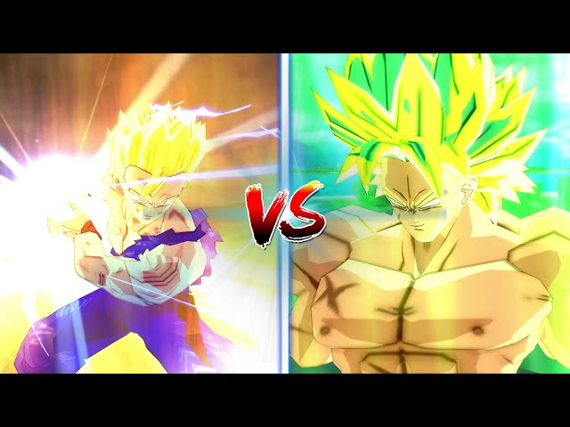 Gohan SS2 vs Broly Legendary Super Saiyan✩Epic Battle