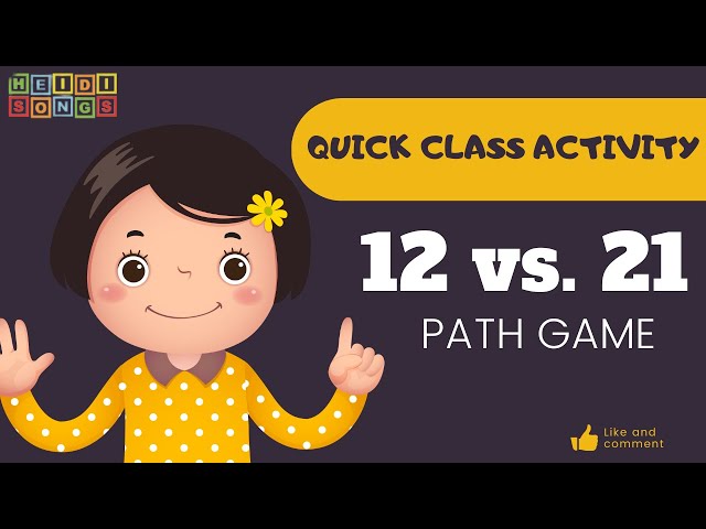 The 12 vs. 21 Path Game | Quick Class Activities