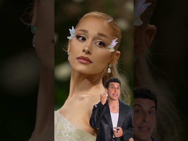 Ariana Grande: su beauty look con alas holográficas en la #metgala | Belleza al descubierto
