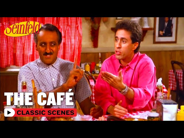 Jerry Gives Babu Bad Business Advice | The Cafe | Seinfeld
