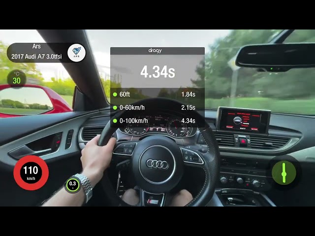 Audi A7 3.0 TFSI STAGE 1 420 hp (0-100 km/h - 4.3 s)