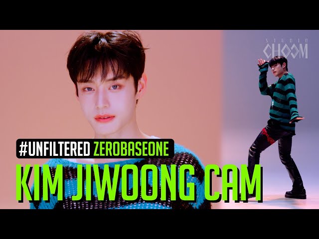 [UNFILTERED CAM] ZEROBASEONE KIM JI WOONG(김지웅) 'Feel the POP' 4K | STUDIO CHOOM ORIGINAL