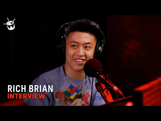 Getting to know Rich Brian as he solves a Rubik’s Cube