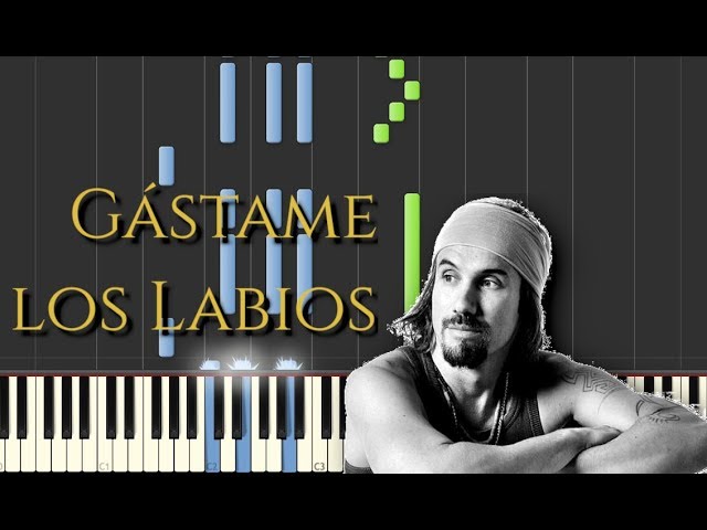 Gástame los Labios - Macaco / Piano Tutorial / EA Music