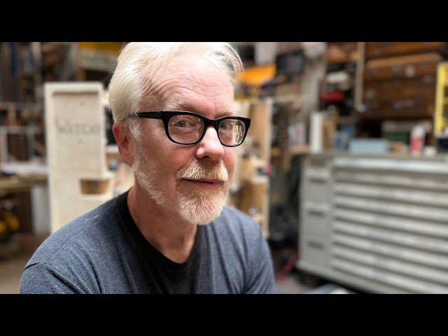 Adam Savage's Live Streams: Homemade Gifts, Reusing Materials and Makerspaces