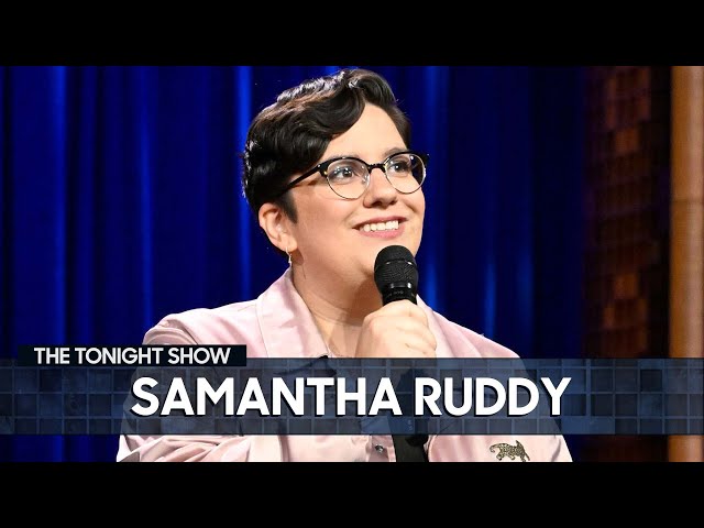 Samantha Ruddy Stand-Up: Accidental Karen Haircuts, Violent Video Games | The Tonight Show