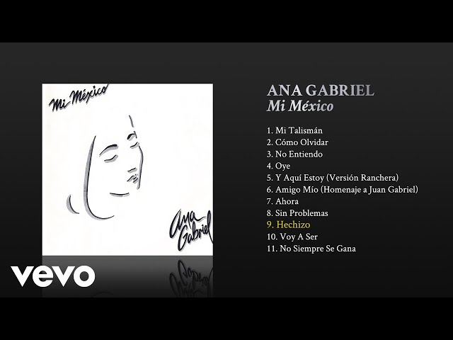 Ana Gabriel - Hechizo (Cover Audio)