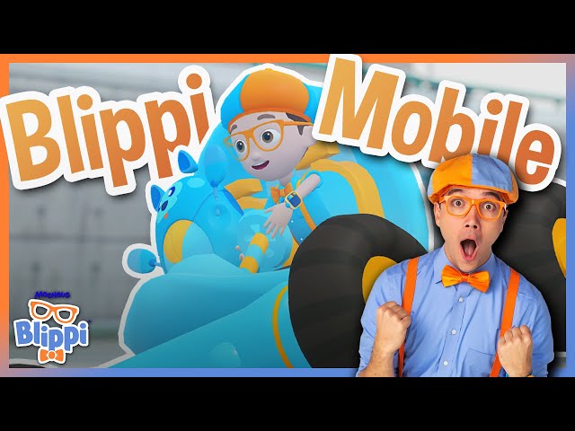 Blippi Mobile Wash Song (Roblox Version) | BRAND NEW Blippi Gaming Educational Songs