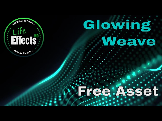 Animated Background "Glowing Weave" | Free Stock Assets for Download