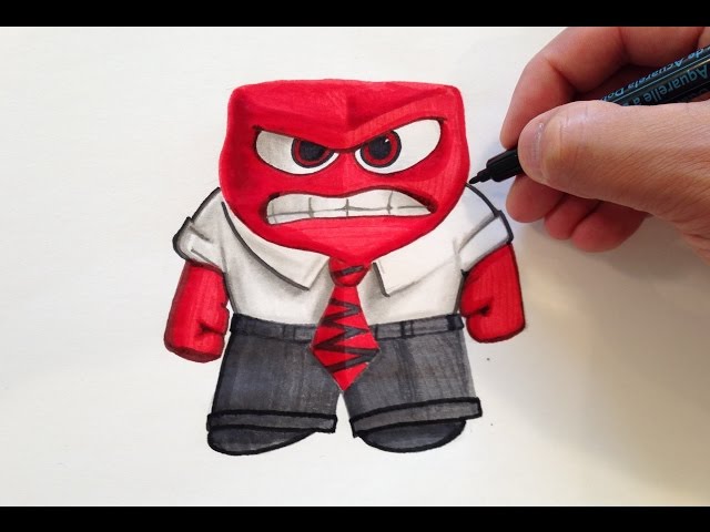 How to Draw Anger from Inside out