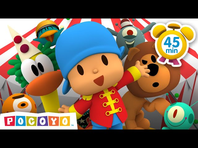 🎪  THE GREATEST SHOW - Pocoyo and The Space Circus 👏 | VIDEOS and CARTOONS for kids