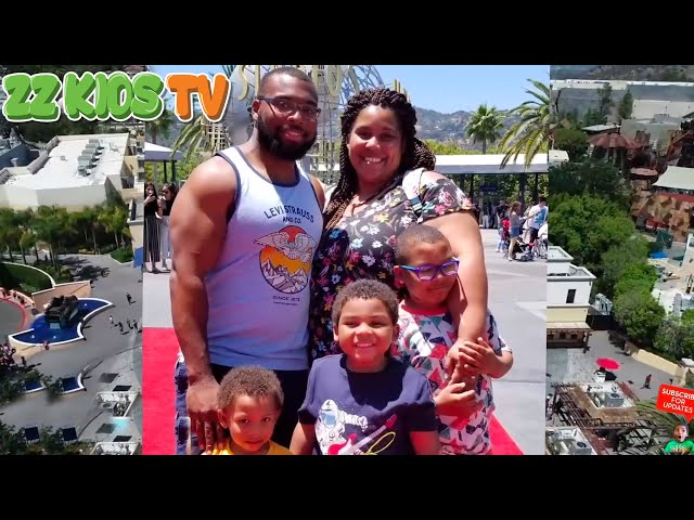 Zontay Family Travels To Universal Studios Vacation!