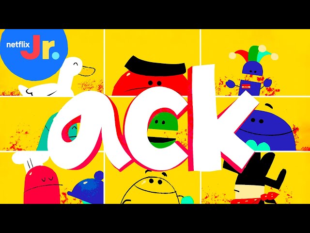 What Words Can "ACK" Make? | StoryBots: Learn to Read | Netflix Jr