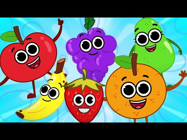 Ten Little Fruits Jumping Song And More Sing Along Kids Songs