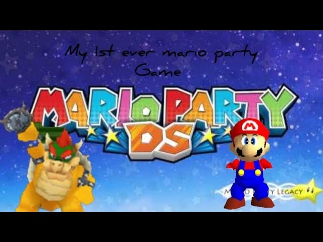 Mario Party Ds my 1st ever mario party game!