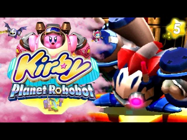 SHE GOT META KNIGHT BRO!!! | Kirby: Planet Robobot Walkthrough Part 5