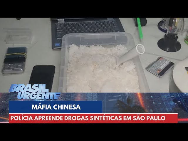 Máfia chinesa no Brasil: 2 kg de metanfetamina apreendidas | Brasil Urgente