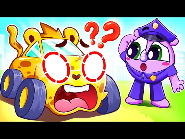 Where are My Eyes? 🚒 Baby Car Lost Headlights! 🚓 Kids Songs and Nursery Rhymes by Baby Cars