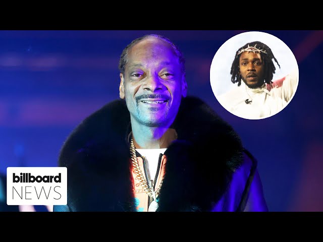 Snoop Dogg Crowns Kendrick Lamar As King Of The West | Billboard News