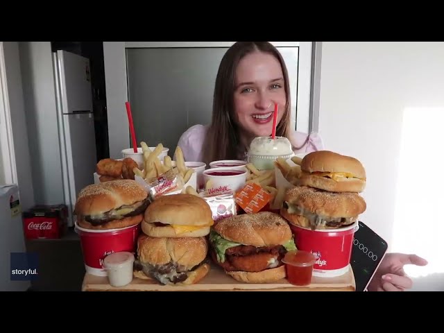 Competitive Eater Takes On 10,000 CALORIE Wendy's Challenge